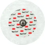 3M 2449-50 Red Dot ECG Snap Electrode Monitoring Tape Backing, Case of 1000