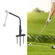 Golf Swing Trainer Height Adjustable Training Aid for Outdoor Golfer Players