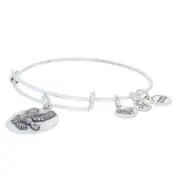 NEW Alex and Ani Sacred Dove II Bracelet- Silver Toned Adjustable Fit