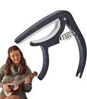 Guitar Capo, Folk Guitar Clamp For Tuning, Multifunctional Guitar Accessories, Portable Spring Action Grabber For Folk Guitar, Classical Guitar, Electric Guitar
