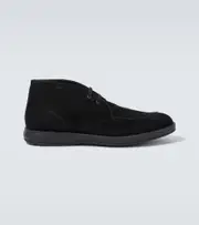 [Brioni] Brioni Suede boots AU 7 black