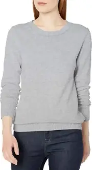 Amazon Essentials Women's 100% Cotton Crewneck Sweater SMALL