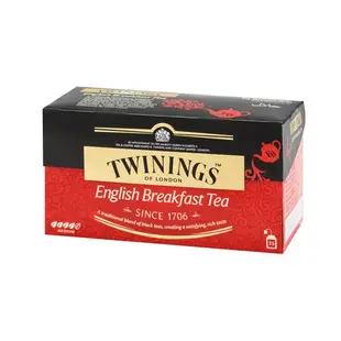 英國唐寧茶包TWININGS 2gx25包/盒 伯爵紅茶、仕女伯爵茶、早餐茶、大吉嶺、錫蘭茶  紅茶全系列 英國皇家認證