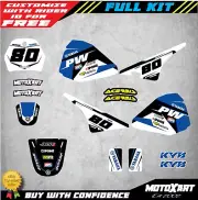 STRENGTH STYLE full custom graphics kit fits Yamaha pw pee wee 80 decal kit