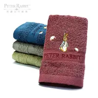 在飛比找蝦皮購物優惠-PETER RABBIT 比得兔 4 款歐風精繡素色毛巾