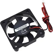 Reland Sun 5V 12V 24V 5010 Silent Brushless Cooling Fan 2 pin 5CM Fans 0.1A 50mmX50mmX10mm for Cool 3D Printers Parts PC Case CPU Cooler Sleeve Bearing 7 Blades (5010-5V)