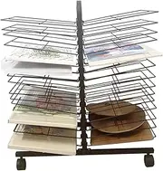 Art Drying Rack,30th Floor Classroom Drying Rack,Metal Art Work Storage Display Rack,Space Saving Rack for Suitable for Drying Oil Paintings Art School and at Home