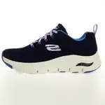 SKECHERS ARCH FIT 女款 藍色慢跑鞋 舒適 瑜珈鞋墊 柔軟149414NVBL