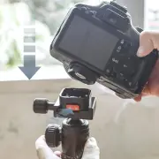 Quick Release Plate Adapter 38mm Arca Slot for DSLR Cameras Tripod Monopod