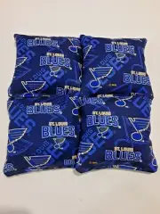 4 Cornhole Bag Set Corn Hole St. Saint Louis Blues