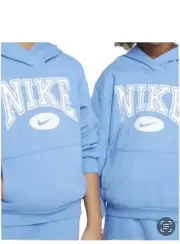 Nike Game Day Essentials Little Kids' Pullover Hoodie (86M548-B9F, Size 7