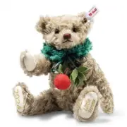 Steiff Teddy Bear Little Santa 2024 Apple 23cm EAN679384 Christmas New