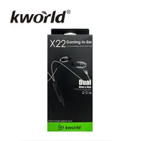 在飛比找蝦皮商城優惠-(福利品) Kworld 廣寰 KW-X22入耳式電競耳麥