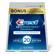 Crest 3D Whitestrips Professional Effects, Whitestrip 3D White, Teeth Whitening