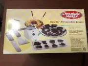 Lentek Electric Chocolatiere Melting Pot Candy Chocolate Maker-NEW COMPLETE KIT