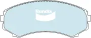 Bendix 4WD Front Brake Pad Set for Mitsubishi Pajero NM, NP, V76W 2.8L 4M40-T Di (for: Mitsubishi)