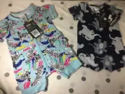 Bonds Baby Boy Zippy Romper & Stretchies Suit - Sizes 000 & 00 - BNWT