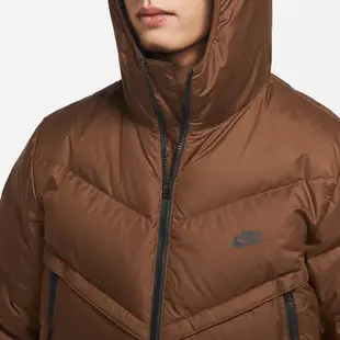 Nike Sportswear Storm-FIT Windrunner 男羽絨連帽外套-DV1132259 S 棕