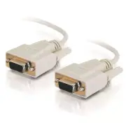 DB9 F/F Serial RS232 Null Modem Cable Female to Female 6ft