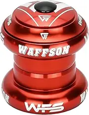 NV.58 1-1/8 inch CNC Threadless Headset with Top Cap, Red, HS04ZQRED