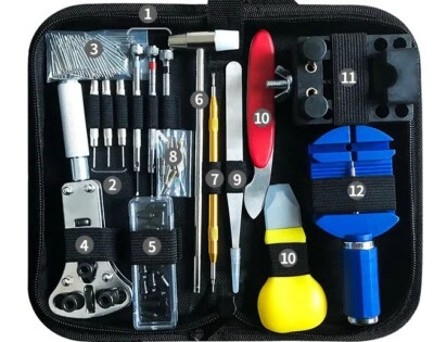 Watch Repair Tool Set Opener Knife Band Strap Remover Battery Change Back Case