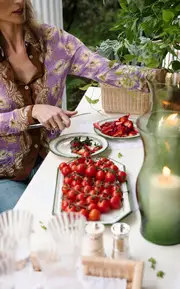 [Moda Domus] Wicker Condiments Holder