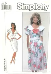 Simplicity Pattern #9012 - Dress (Size 12)