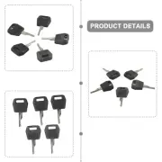 Heavy Duty Ignition Key Set for Case Cotton Picker Models Guaranteed Quality
