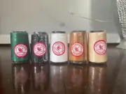 Sewing Thread On Cones 100% Polyester Dunhuang Lot 5 Assorted Colors