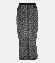 [Alessandra Rich] Alessandra Rich Lace pencil skirt AU 4 black