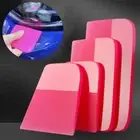New Glass Cleaning Vinyl Spatula TPU Car Squeegee Coating Scraper