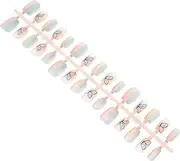FOMIYES Full Cover Butterfly Cat Eye Nails Professional Nail Kit Manicure Decor