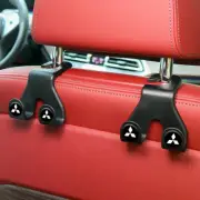 2pcs Car Seat Back Hooks Hanger Interior Accessories Bag Holder for Mitsubishi (for: Mitsubishi)