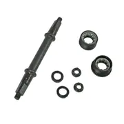 TDR 110mm Bicycle Cotterless Axle Bottom Bracket with Nuts and Bearings Set Bolt Nut Style