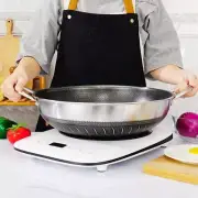 Double Ear 316 Stainless Steel Non-Stick Stir Fry Cooking Kitchen Wok Pan with