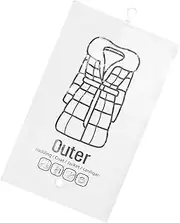 [Generic] Space Saver Vacuum Storage Bags | Space-Saving Vacuum Storage Bags,Reusable Transparent Space Saving Garment Packing for Travel Closet Wardrobe