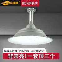 在飛比找樂天市場購物網優惠-led防爆工礦燈工廠車間天棚燈100w工業倉庫廠房專用照明吊