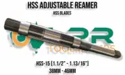 Adjustable Expanding reamer 38-46mm A GRADE HSS no guides