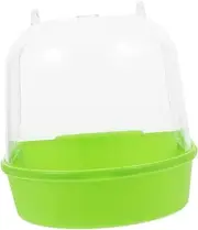 VILLFUL Tub Parakeet Bathing Parakeet Cage Accessories Bath for Bird Cage Bird Cage Accessories for Parakeets Parrot Cage Bathtub Cockatiel Bath Pet Bird Bathtub Parakeets Bath