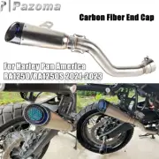 Exhaust System w/Carbon End Cap Grill For Pan America Special RA1250S RA1250 21+