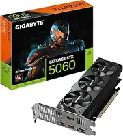 Gigabyte GeForce RTX 5060 OC Low Profile 8G Graphics Card - 8GB GDDR7, 128bit, PCI-E 5.0, 2512 MHz Core Clock, 3 x DisplayPort, 1 x HDMI, GV-N5060OC-8GL