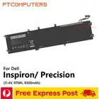 Laptop Battery 6GTPY for XPS 15 9560 9570 7590 P56F P56F001 002 003 11.4V 97Wh