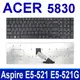 ACER 5830 全新 繁體中文 鍵盤Extensa 2508 2508G 2509 2509G (9.5折)