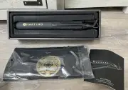 BNIB Martino BULLETPROOF Professional LCD Iconic Styling Iron, Dust Bag Included