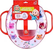 Sunny Days Entertainment CoComelon Soft Potty Training Seat, Red