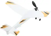 UPKOCH Glider Plane Toys for Boys and Girls Educational Toys Safe Sturdy Rubber Band Airplane Model