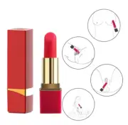 10 Speed Rechargeable Mini Lipstick Vibrator to Stimulate the Clitoris