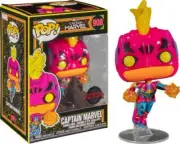 BLACKLIGHT Captain Marvel 908 Funko Pop Vinyl New in Mint Box + Protector