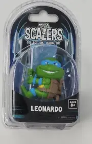 NECA Scalers Teenage Mutant Ninja Turtles LEONARDO 2" Mini Figure TMNT SEALED