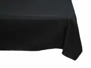 Black Tablecloth Square 275cm - Preferred Hotel Supplier